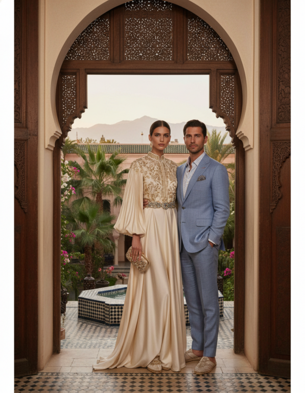 Gemma Deeks Style Guide: Elegant Chic Anniversary in Marrakech Summer 2026