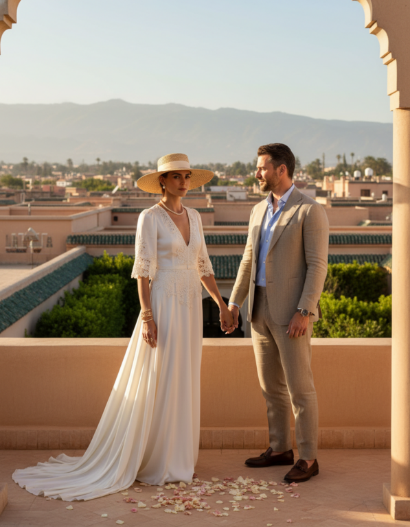 Gemma Deeks Style Guide: Elegant Chic Anniversary in Moroco Summer 2026