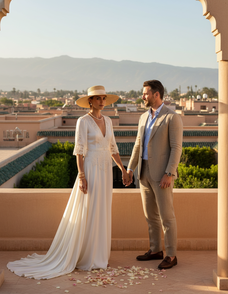 Gemma Deeks Style Guide: Elegant Chic Anniversary in Moroco Summer 2026