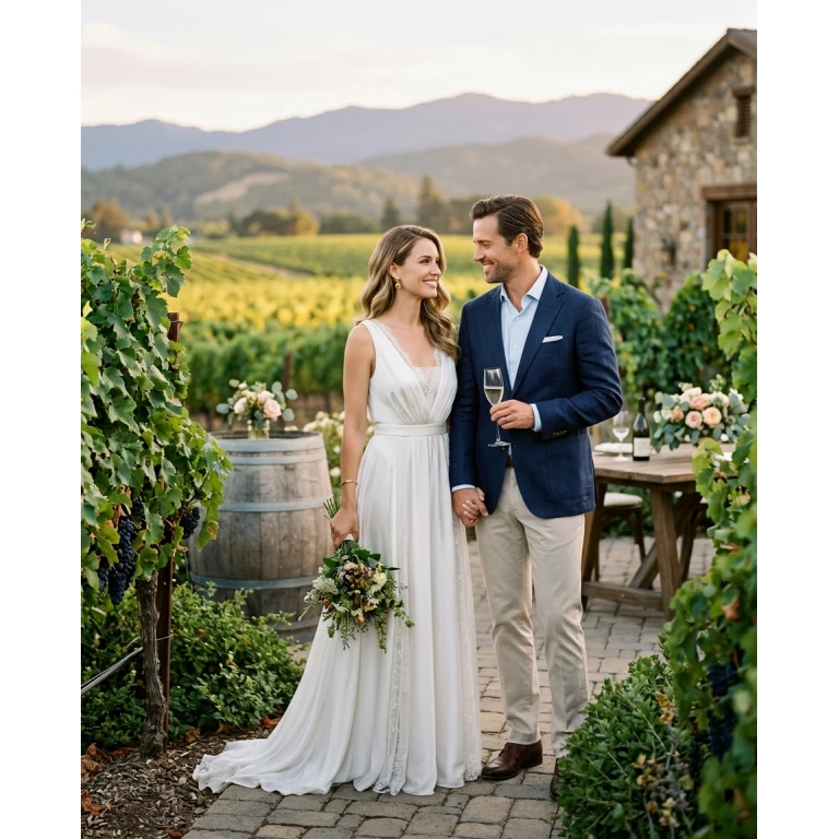Gemma Deeks Style Guide: Elegant Chic Anniversary in Napa Valley Summer 2026
