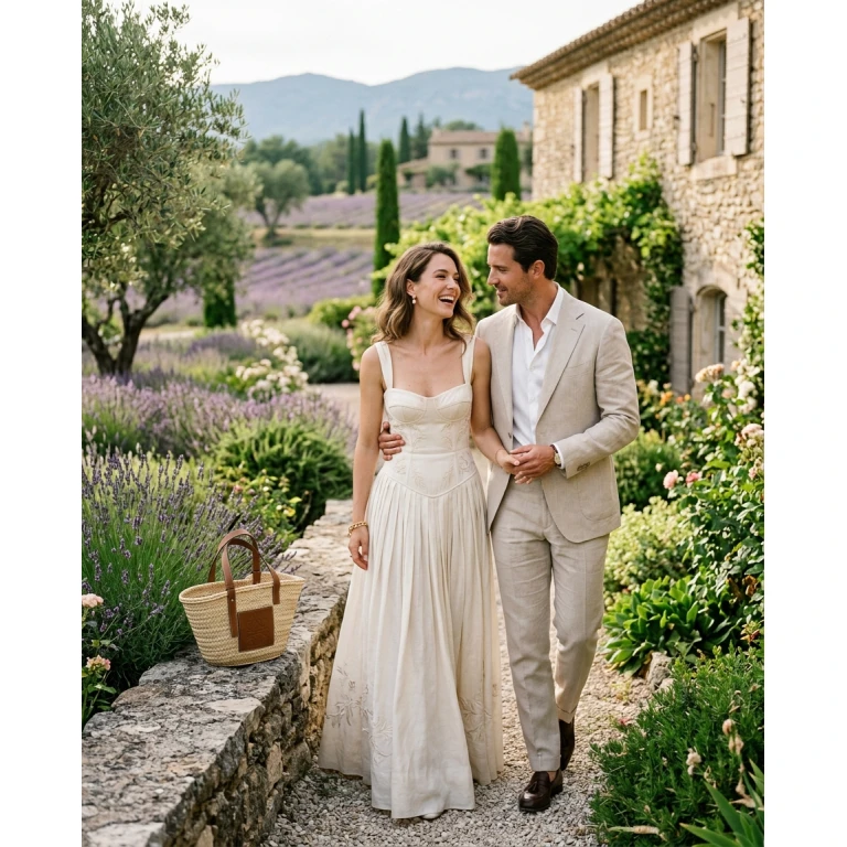 Gemma Deeks Style Guide: Elegant Chic Anniversary in Provence France Summer 2026