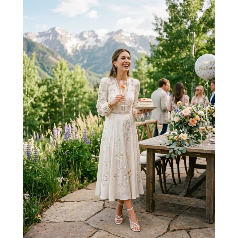 Gemma Deeks Style Guide: Elegant Chic Birthday in Aspen Summer 2026