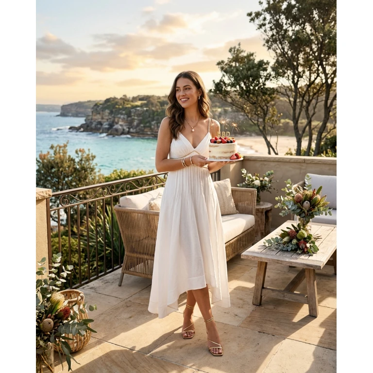 Gemma Deeks Style Guide: Elegant Chic Birthday in Australia Summer 2026