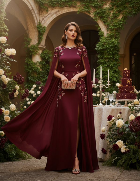 Gemma Deeks Style Guide: Elegant Chic Birthday in Burgundy Summer 2026