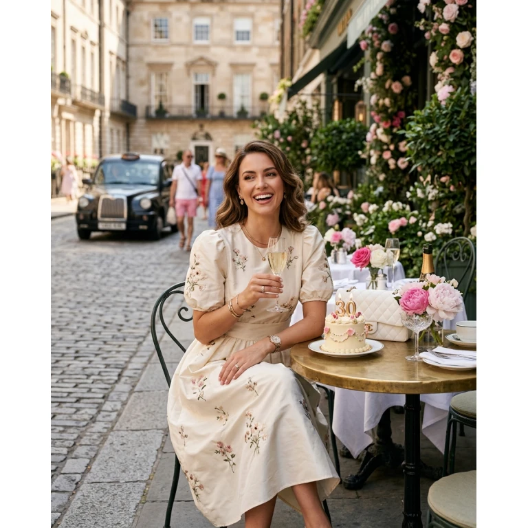 Gemma Deeks Style Guide: Elegant Chic Birthday in London Summer 2026