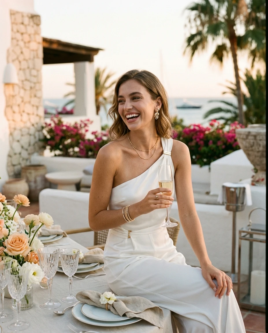 Gemma Deeks Style Guide: Elegant Chic Birthday in Marbella Summer 2026