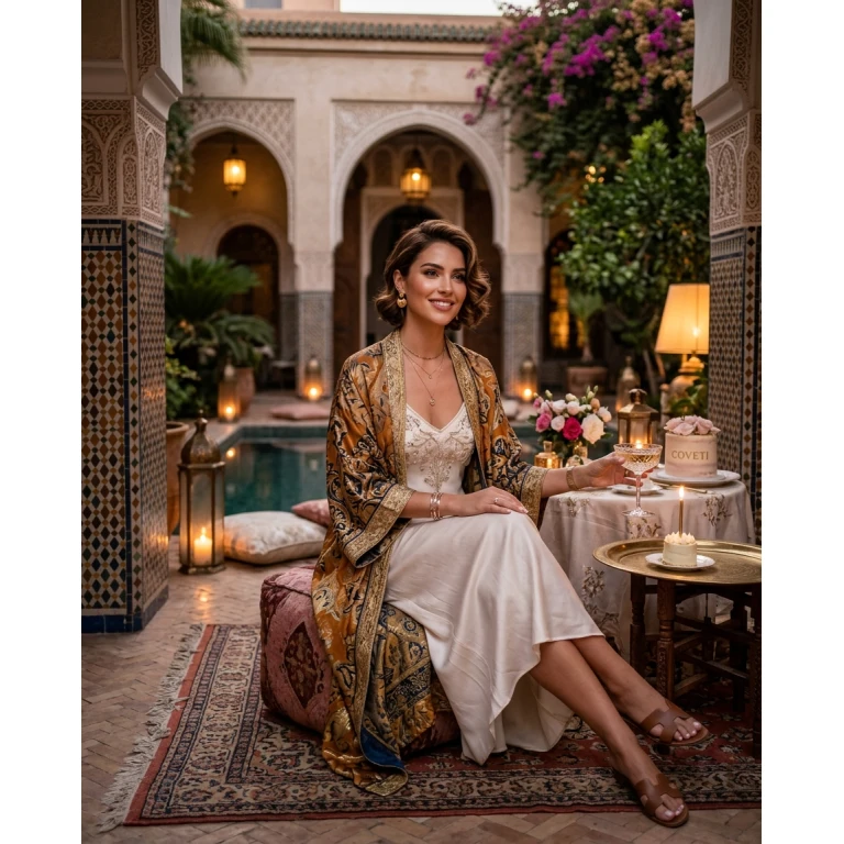 Gemma Deeks Style Guide: Elegant Chic Birthday in Marrakech Summer 2026