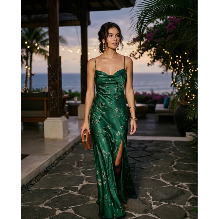Gemma Deeks Style Guide: Elegant Chic Date night in Bali Summer 2026