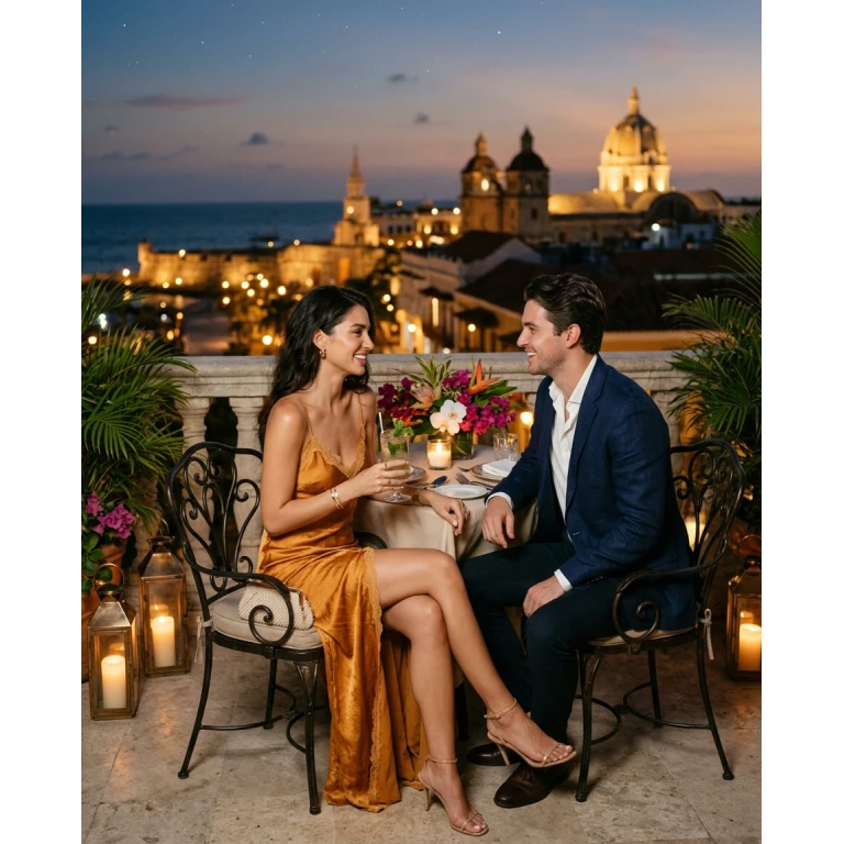 Gemma Deeks Style Guide: Elegant Chic Date night in Colombia Summer 2026