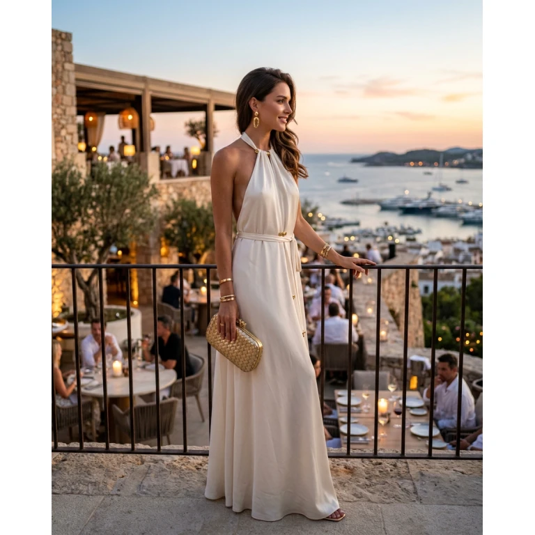 Gemma Deeks Style Guide: Elegant Chic Date night in Ibiza Summer 2026