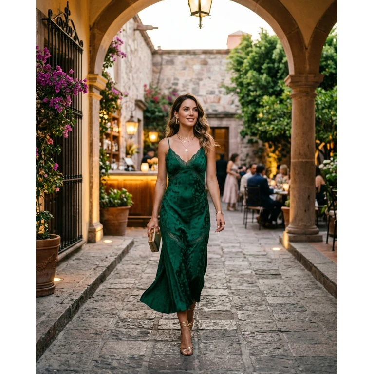 Gemma Deeks Style Guide: Elegant Chic Date night in Mexico Summer 2026