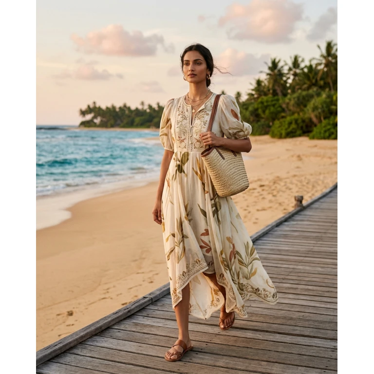 Gemma Deeks Style Guide: Elegant Chic Designer Summer Dresses in Sri Lanka Summer 2026