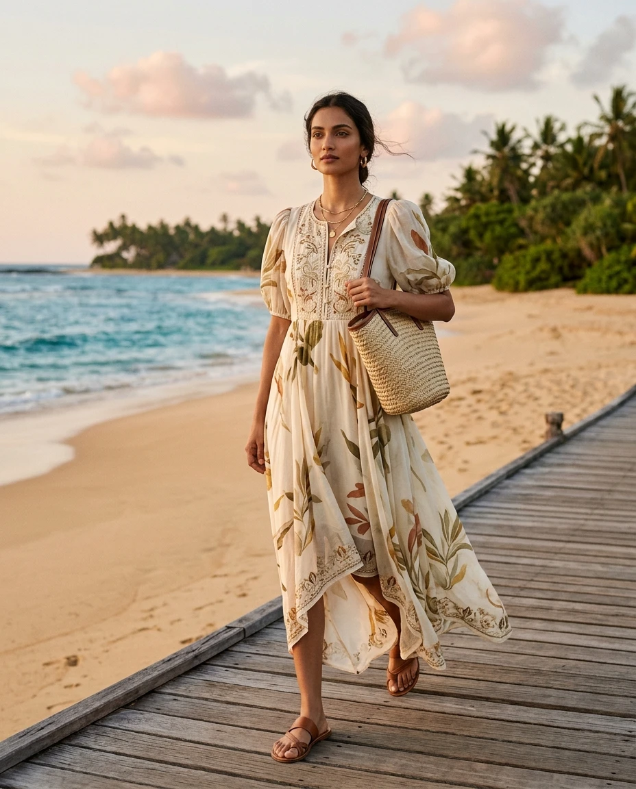 Gemma Deeks Style Guide: Elegant Chic Designer Summer Dresses in Sri Lanka Summer 2026