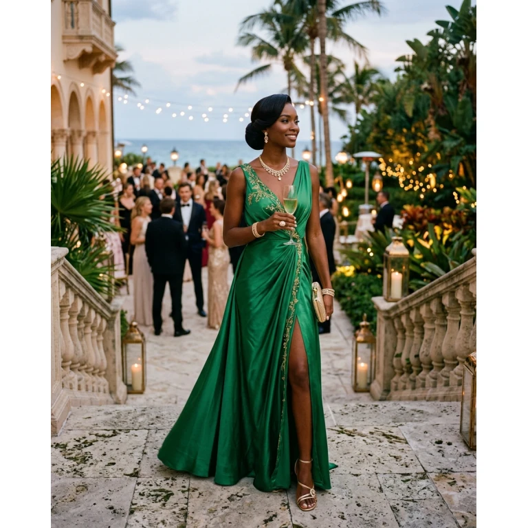 Gemma Deeks Style Guide: Elegant Chic Holiday parties in Florida Summer 2026