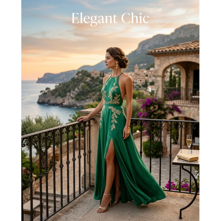 Gemma Deeks Style Guide: Elegant Chic Holiday parties in Spain Summer 2026