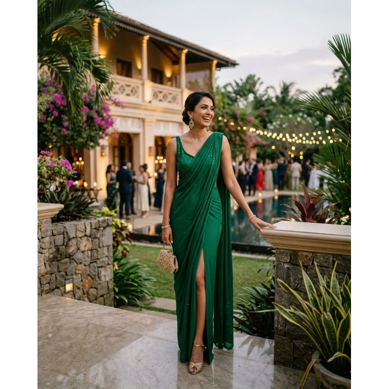 Gemma Deeks Style Guide: Elegant Chic Holiday parties in Sri Lanka Summer 2026