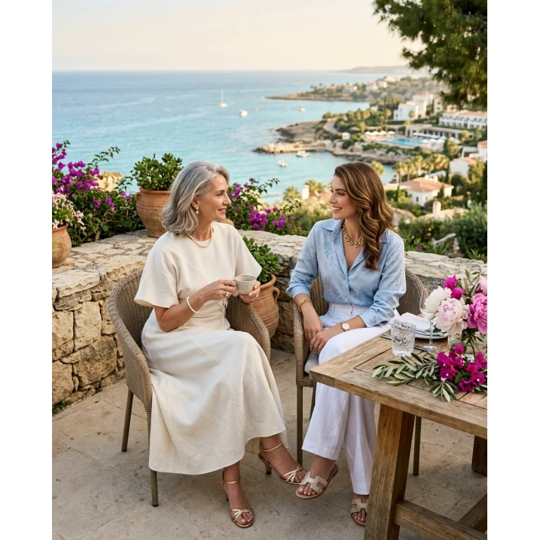 Gemma Deeks Style Guide: Elegant Chic Mother’s Day in Cyprus Summer 2026