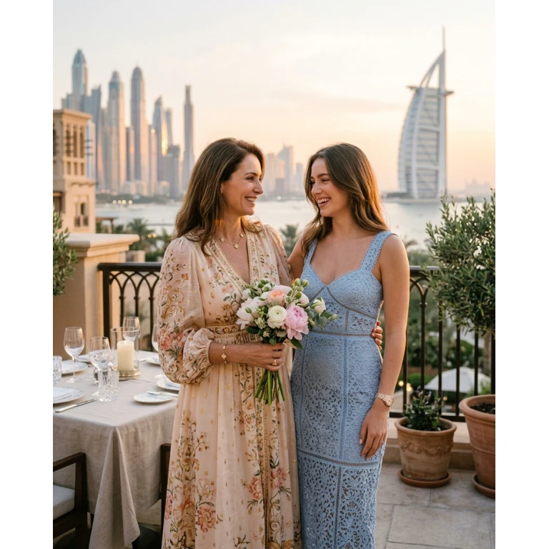 Gemma Deeks Style Guide: Elegant Chic Mother’s Day in Dubai Summer 2026