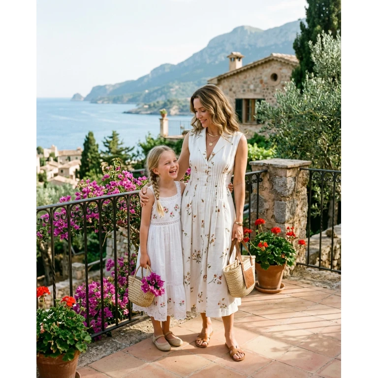 Gemma Deeks Style Guide: Elegant Chic Mother’s Day in Majorca Summer 2026