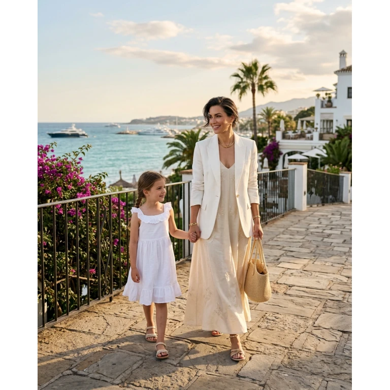 Gemma Deeks Style Guide: Elegant Chic Mother’s Day in Marbella Summer 2026