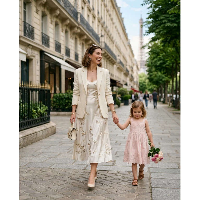 Gemma Deeks Style Guide: Elegant Chic Mother’s Day in Paris Summer 2026