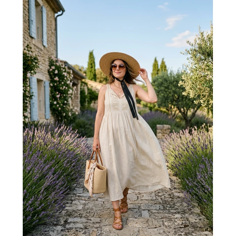 Gemma Deeks Style Guide: Elegant Chic Mother’s Day in Provence France Summer 2026