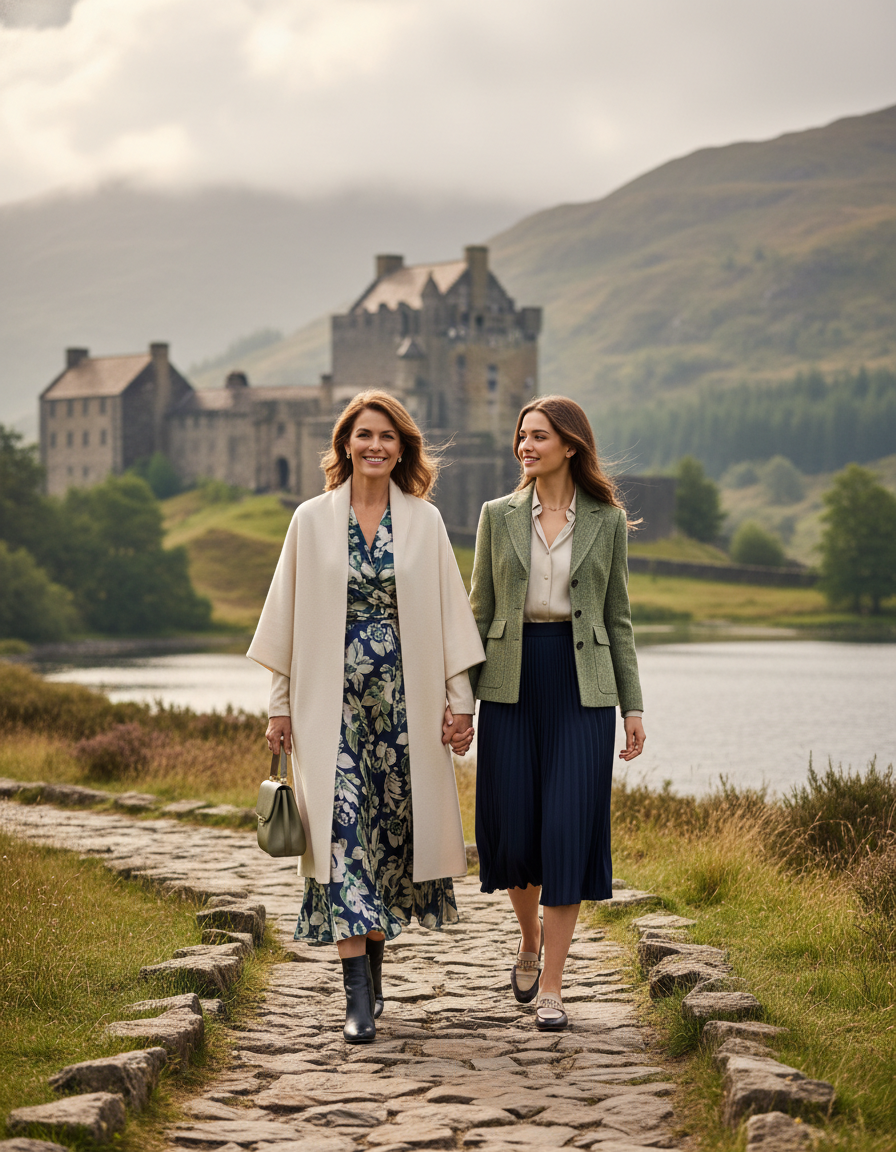 Gemma Deeks Style Guide: Elegant Chic Mother’s Day in Scotland Summer 2026