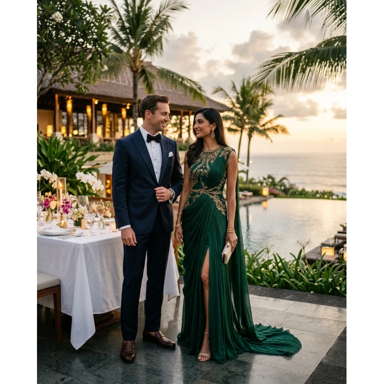 Gemma Deeks Style Guide: Formal attire Anniversary in Bali Summer 2026