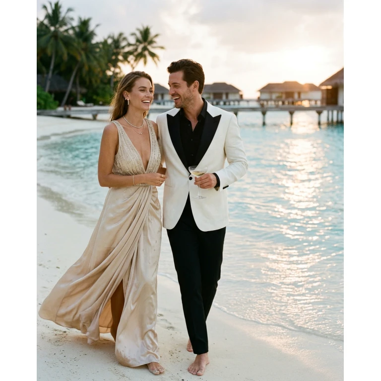 Gemma Deeks Style Guide: Formal attire Anniversary in Maldives Summer 2026