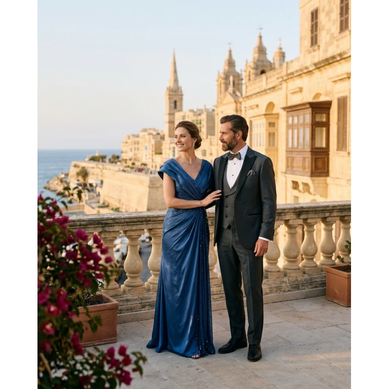 Gemma Deeks Style Guide: Formal attire Anniversary in Malta Summer 2026