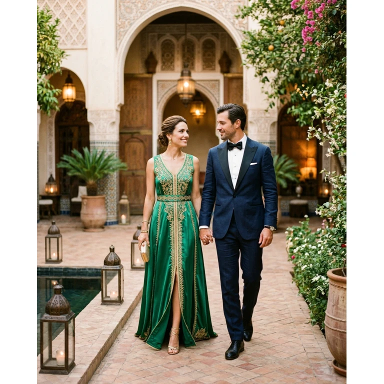 Gemma Deeks Style Guide: Formal attire Anniversary in Moroco Summer 2026