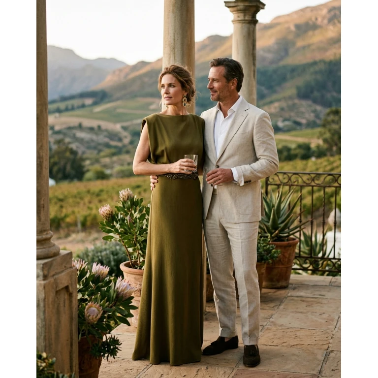 Gemma Deeks Style Guide: Formal attire Anniversary in South Africa Summer 2026