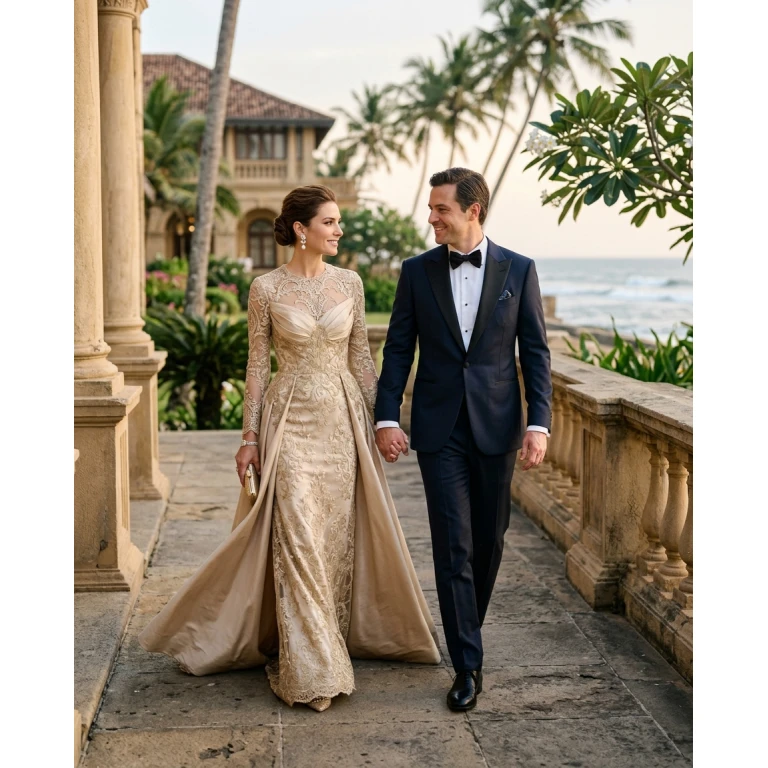 Gemma Deeks Style Guide: Formal attire Anniversary in Sri Lanka Summer 2026