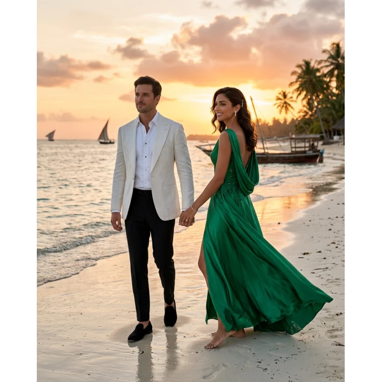 Gemma Deeks Style Guide: Formal attire Anniversary in Zanzibar Summer 2026