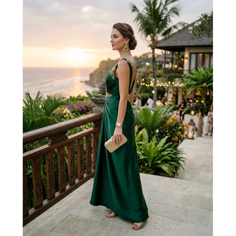 Gemma Deeks Style Guide: Formal attire Birthday in Bali Summer 2026