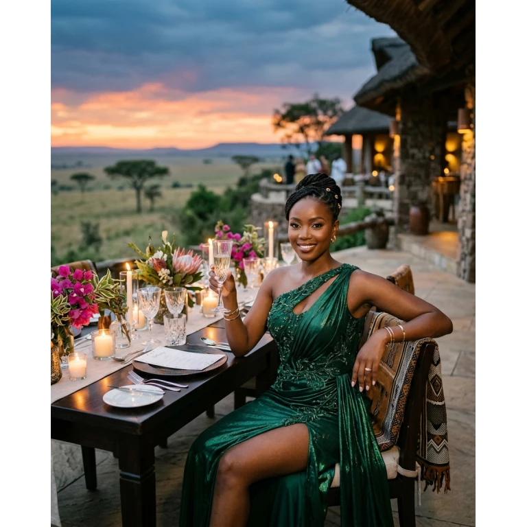 Gemma Deeks Style Guide: Formal attire Birthday in Kenya Summer 2026