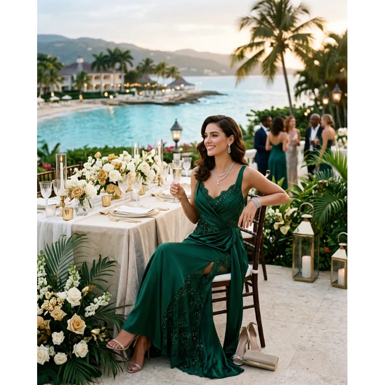 Gemma Deeks Style Guide: Formal attire Birthday in Montego Bay Summer 2026