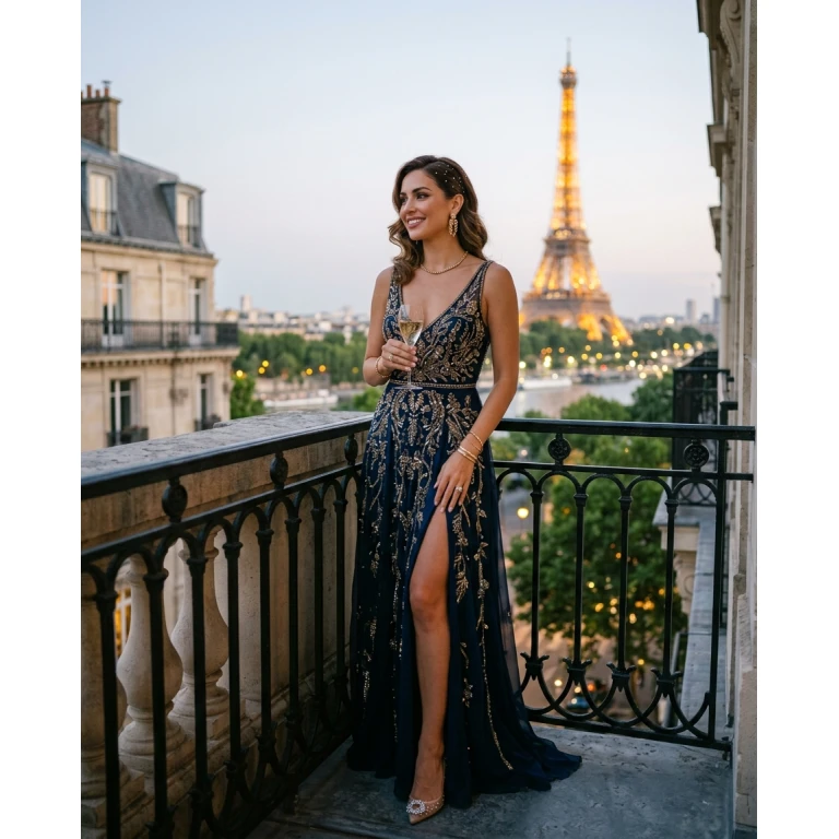 Gemma Deeks Style Guide: Formal attire Birthday in Paris Summer 2026