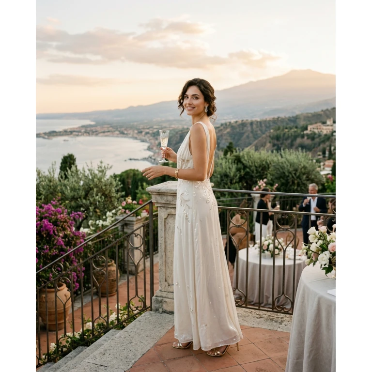 Gemma Deeks Style Guide: Formal attire Birthday in Sicily Summer 2026