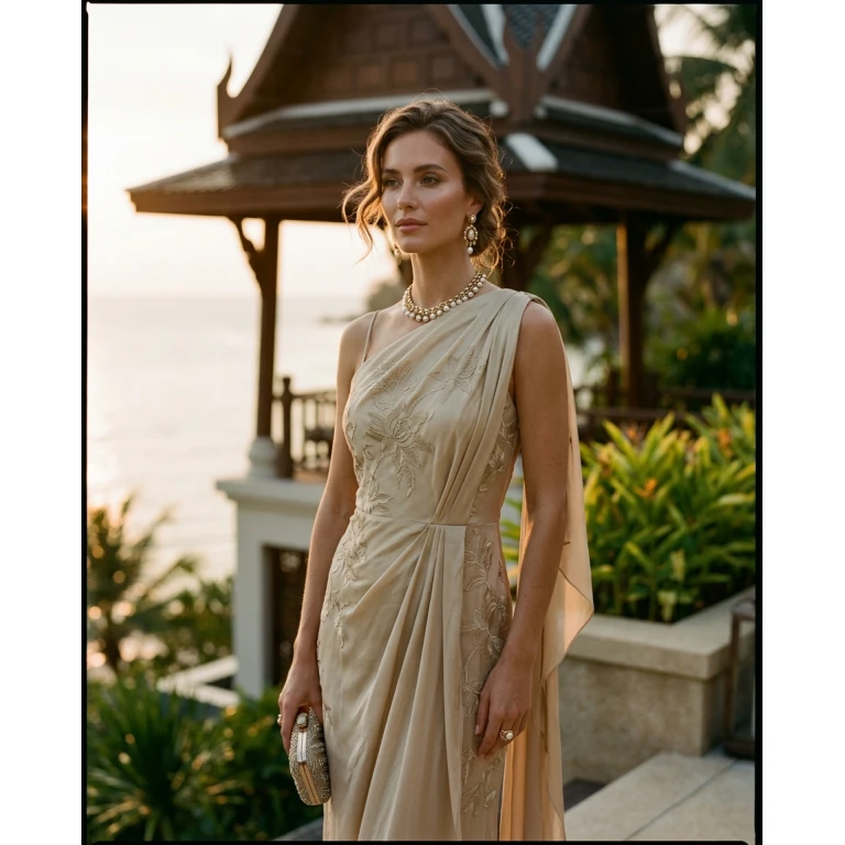 Gemma Deeks Style Guide: Formal attire Birthday in Thailand Summer 2026