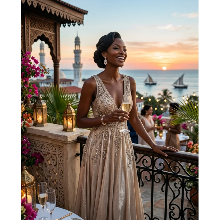 Gemma Deeks Style Guide: Formal attire Birthday in Zanzibar Summer 2026