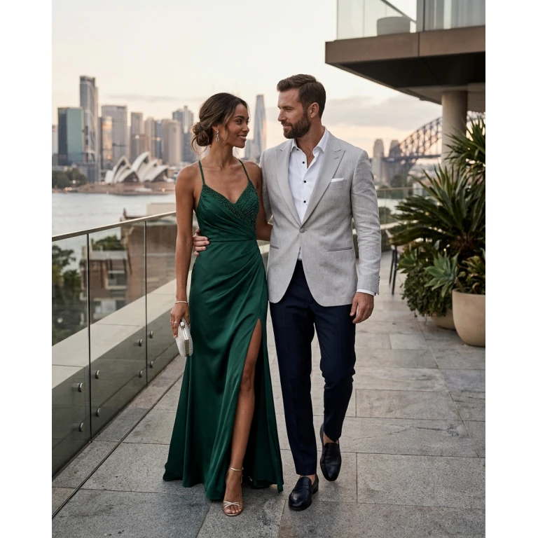 Gemma Deeks Style Guide: Formal attire Date night in Australia Summer 2026