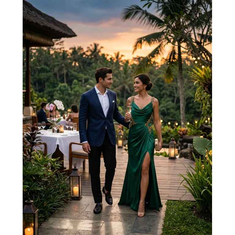 Gemma Deeks Style Guide: Formal attire Date night in Bali Summer 2026