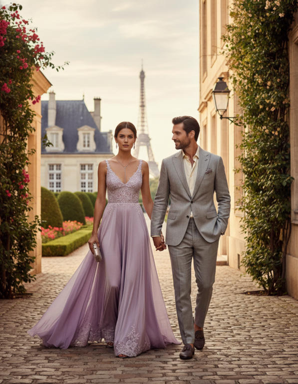 Gemma Deeks Style Guide: Formal attire Date night in France Summer 2026