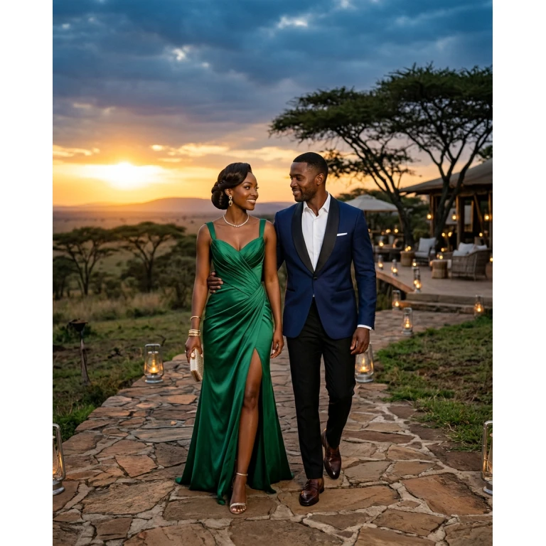 Gemma Deeks Style Guide: Formal attire Date night in Kenya Summer 2026