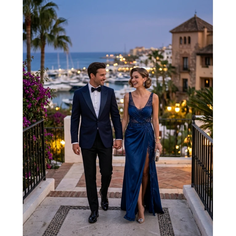 Gemma Deeks Style Guide: Formal attire Date night in Marbella Summer 2026