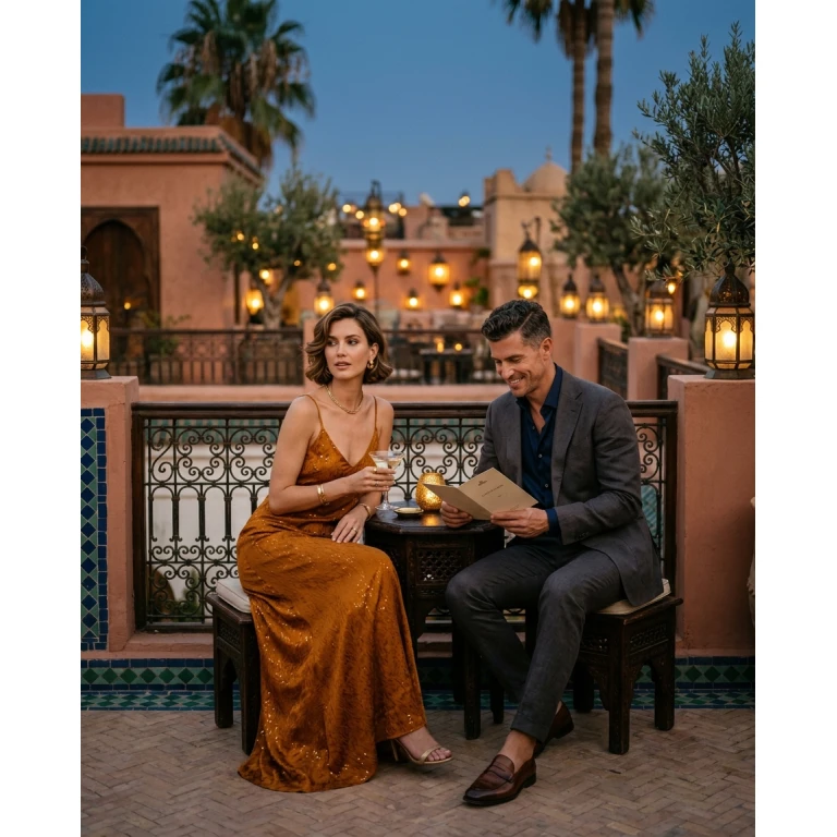 Gemma Deeks Style Guide: Formal attire Date night in Marrakech Summer 2026