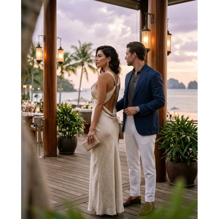 Gemma Deeks Style Guide: Formal attire Date night in Phuket Summer 2026