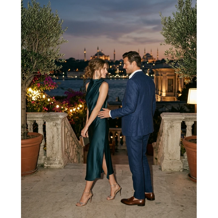 Gemma Deeks Style Guide: Formal attire Date night in Turkey Summer 2026