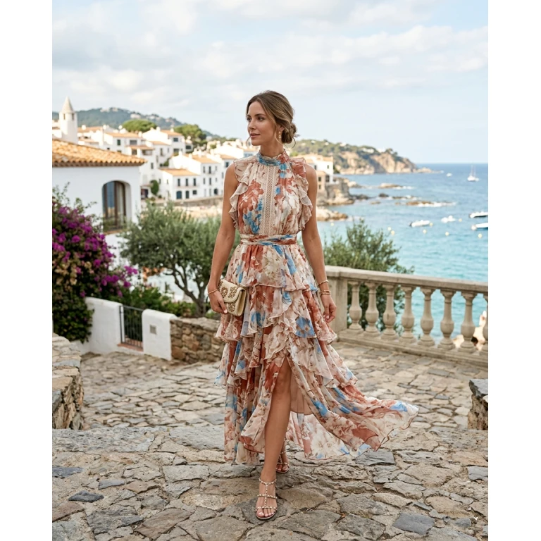 Gemma Deeks Style Guide: Formal attire Designer Summer Dresses in Catalonia Summer 2026